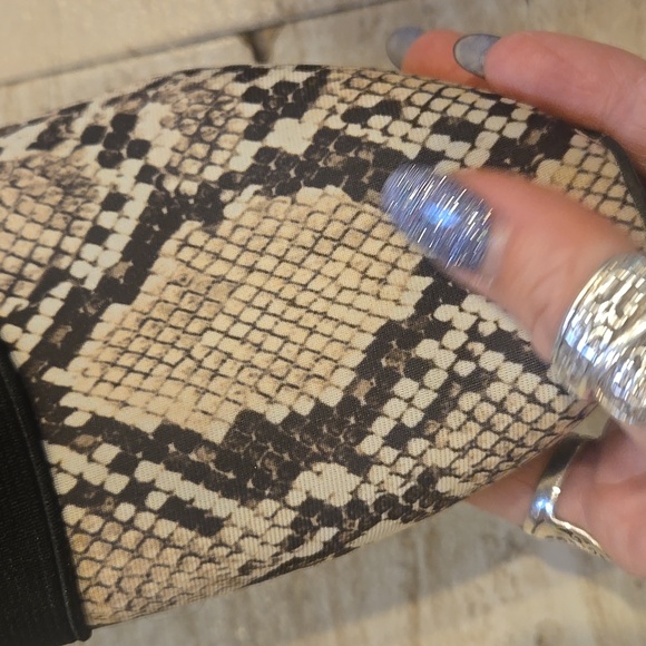 Steve Madden Nital Faux Snakeskin Platform Slide Sneakers - Picture 2 of 12